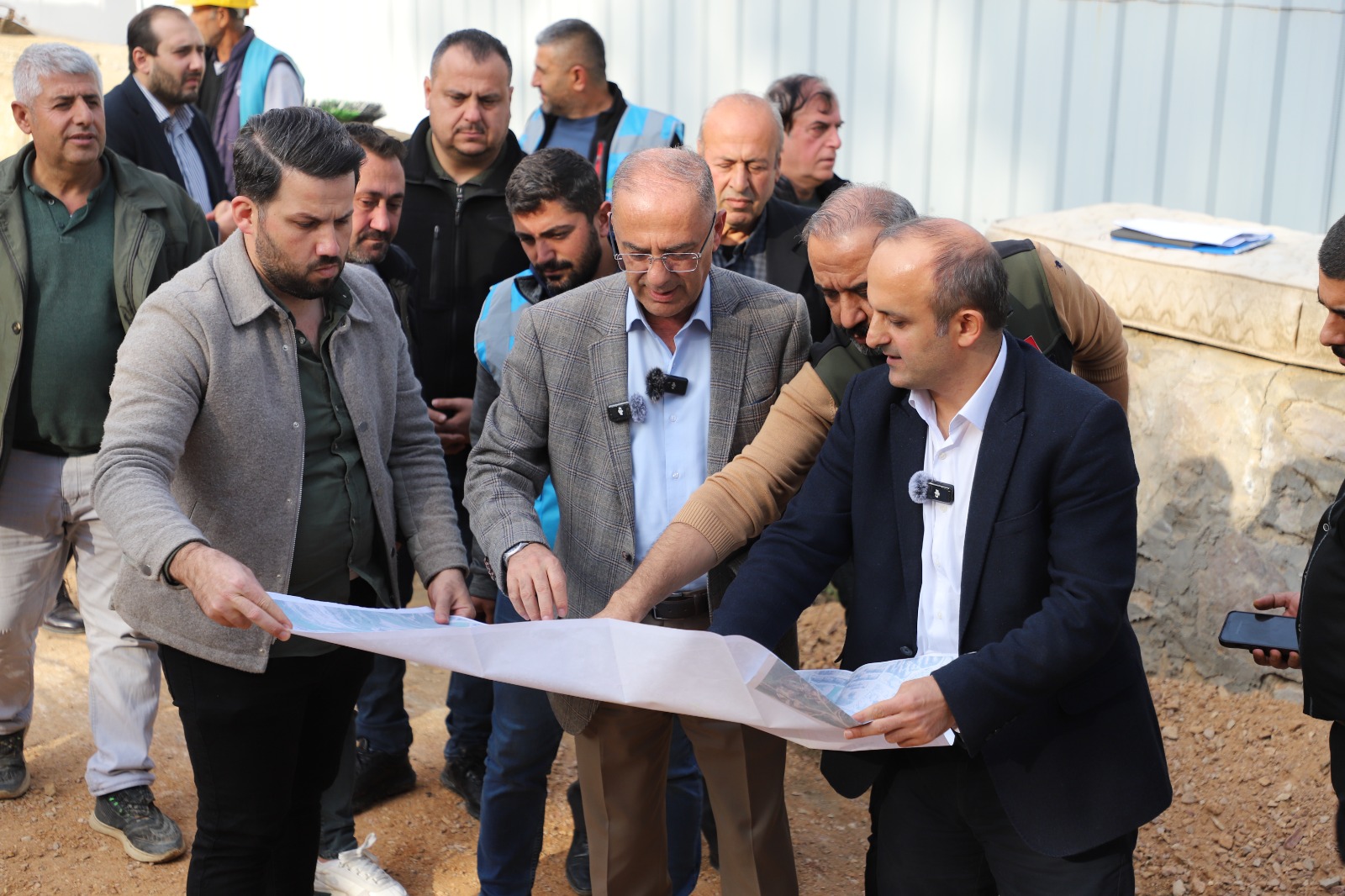 GENEL MÜDÜR CİHANGİR VE BAŞKAN YAPAR ÇALIŞMALARI YERİNDE İNCELEDİ